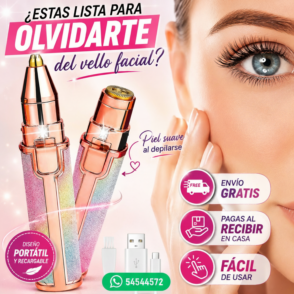 DEPILADORA DE CEJAS Y FACIAL